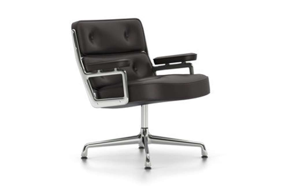 Vitra - Lobby Chair ES 105 - Leder chocolate - indoor