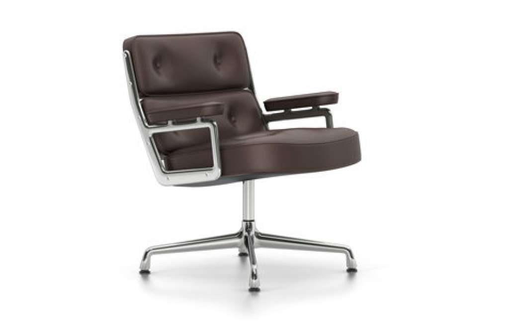 Vitra - Lobby Chair ES 105 - Leder kastanie - indoor