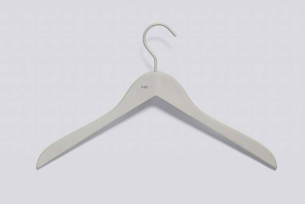 HAY - Soft Coat Hanger - grau - indoor