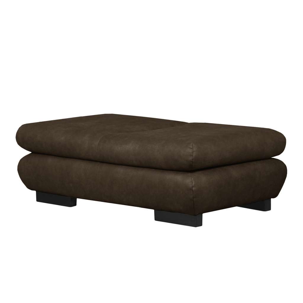 home24 Polsterhocker Infinity Antiklederlook