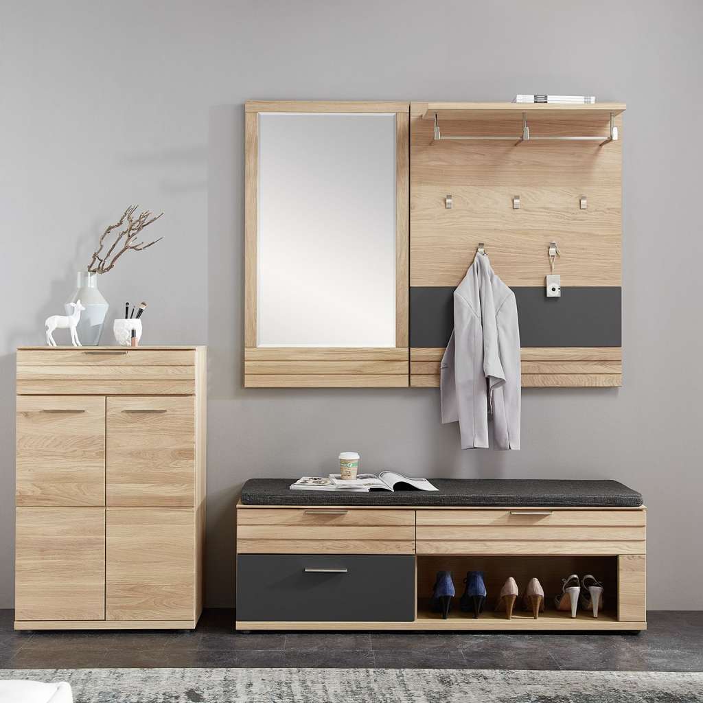home24 Garderobenset Jorvi IV (4-teilig)