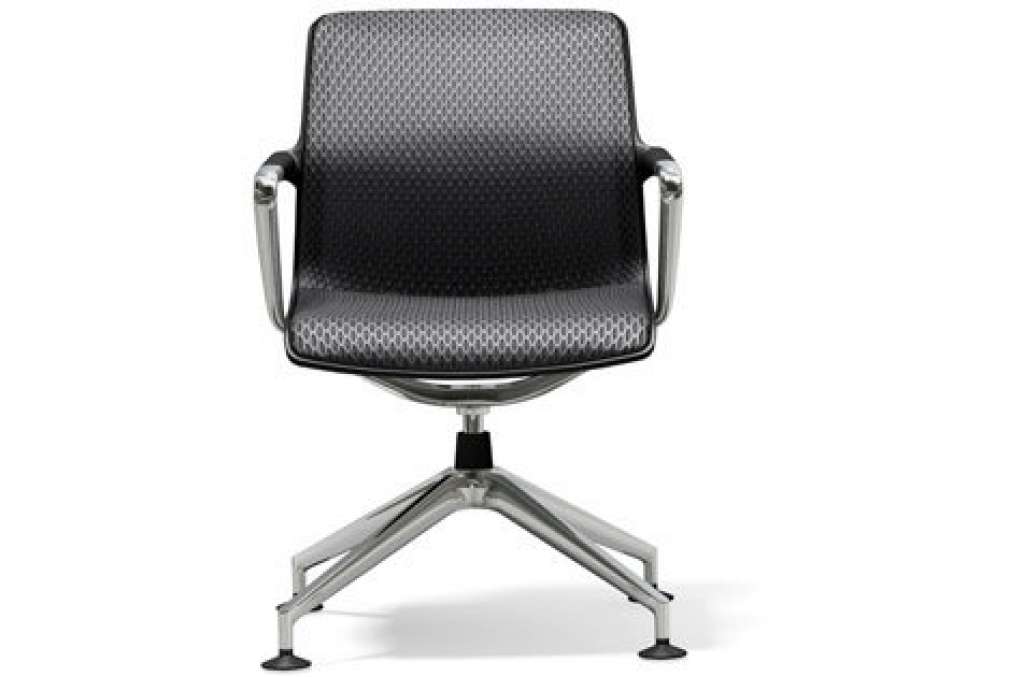 Vitra - Unix Chair Vierstern-Untergestell - Diamond Mash dimgrey - indoor