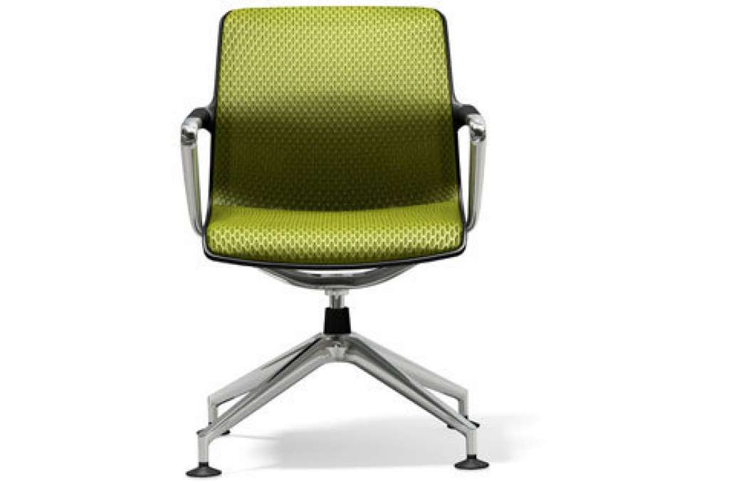 Vitra - Unix Chair Vierstern-Untergestell - Diamond Mash avocado - indoor