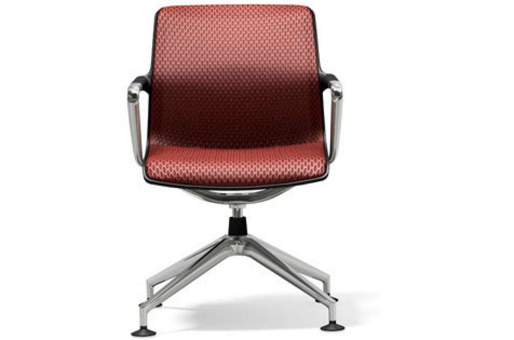 Vitra - Unix Chair Vierstern-Untergestell - Diamond Mash backstein - indoor