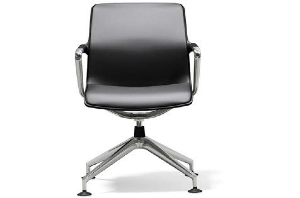 Vitra - Unix Chair Vierstern-Untergestell - Silk Mash dimgrey - indoor