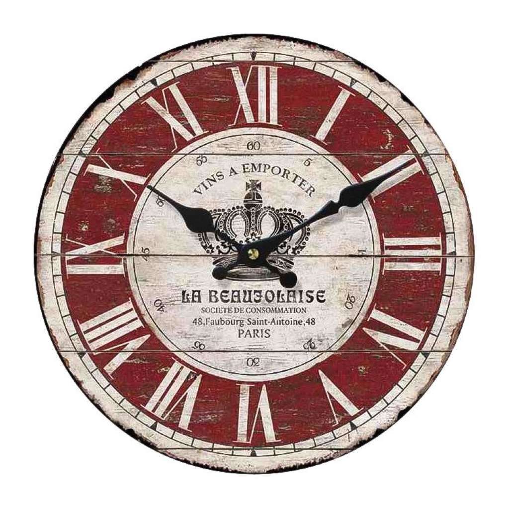 home24 Wanduhr Paris II