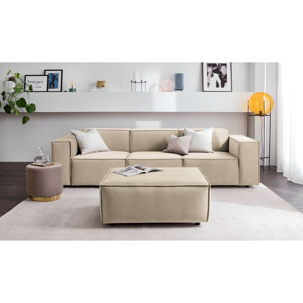 home24 Polsterhocker Kinx III