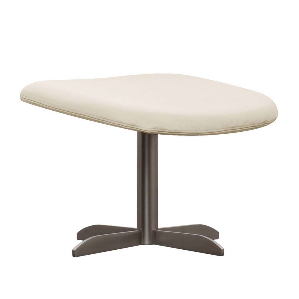 home24 Polsterhocker Houston Echtleder