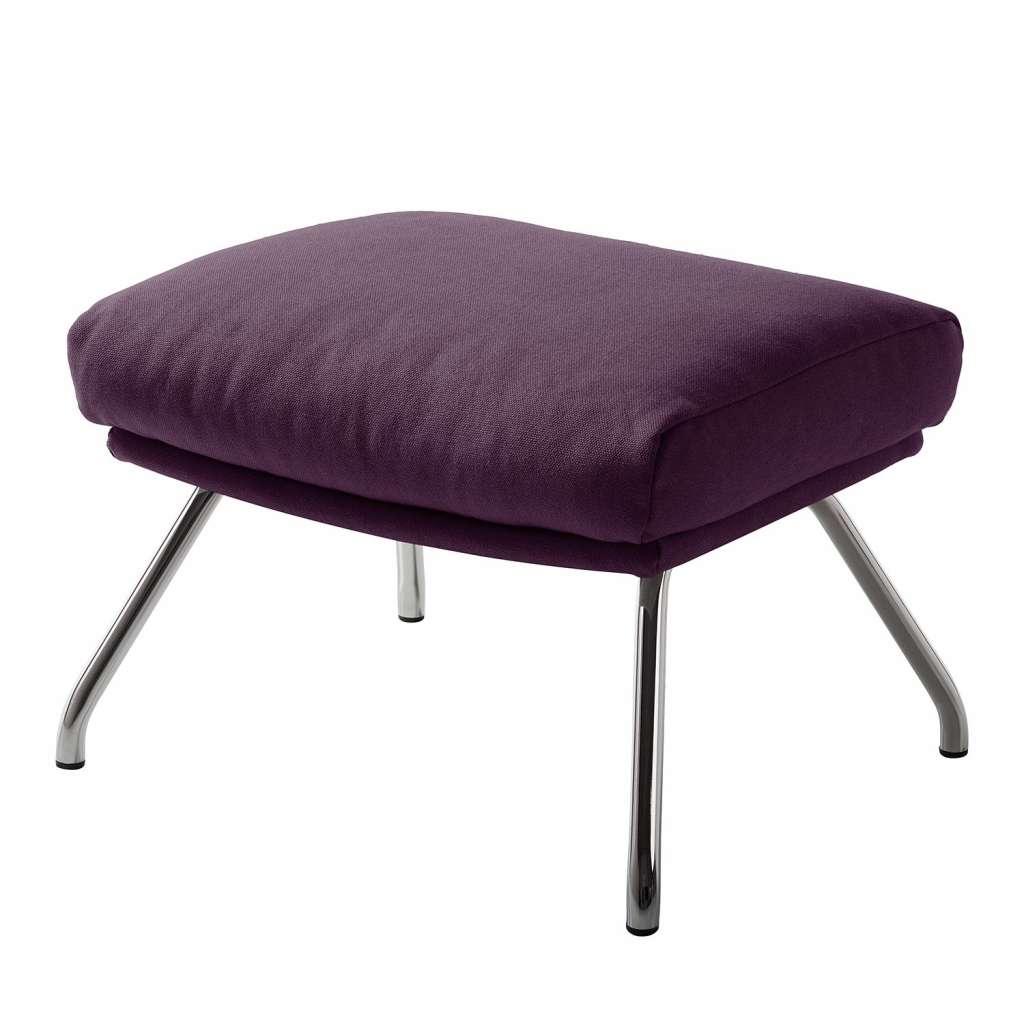 home24 Polsterhocker Garbo I Webstoff
