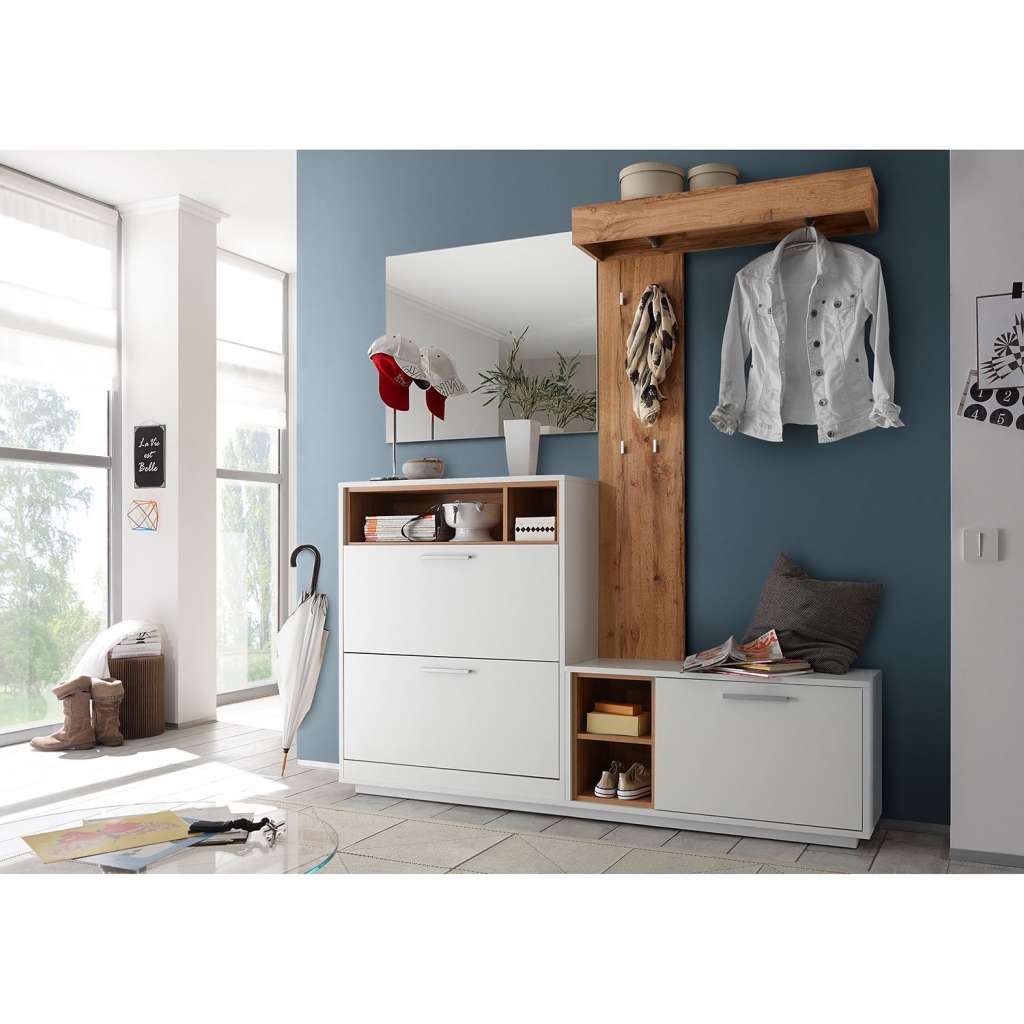 home24 Garderobenset Guardo (4-teilig)
