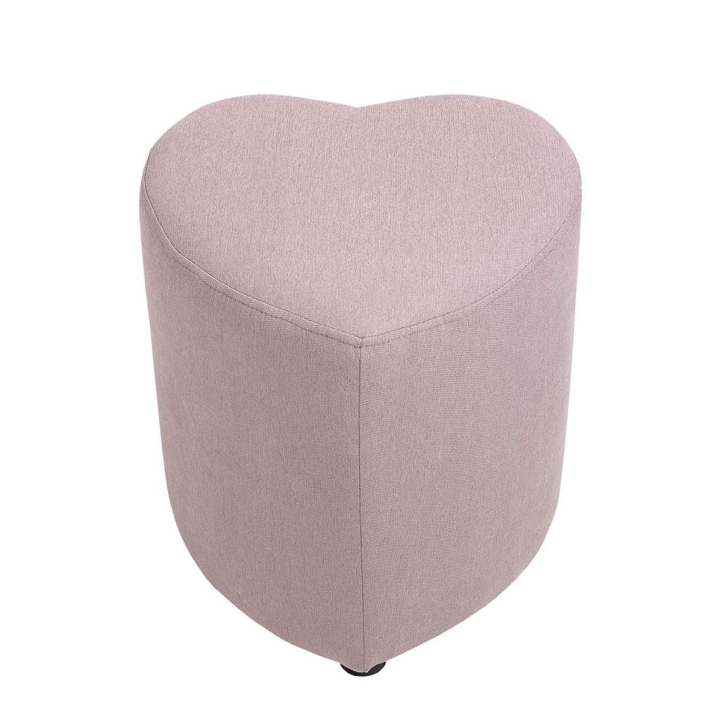 home24 Polsterhocker Lovelie Webstoff
