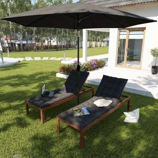 home24 Auflage fuer Gartenliege Garden Basic