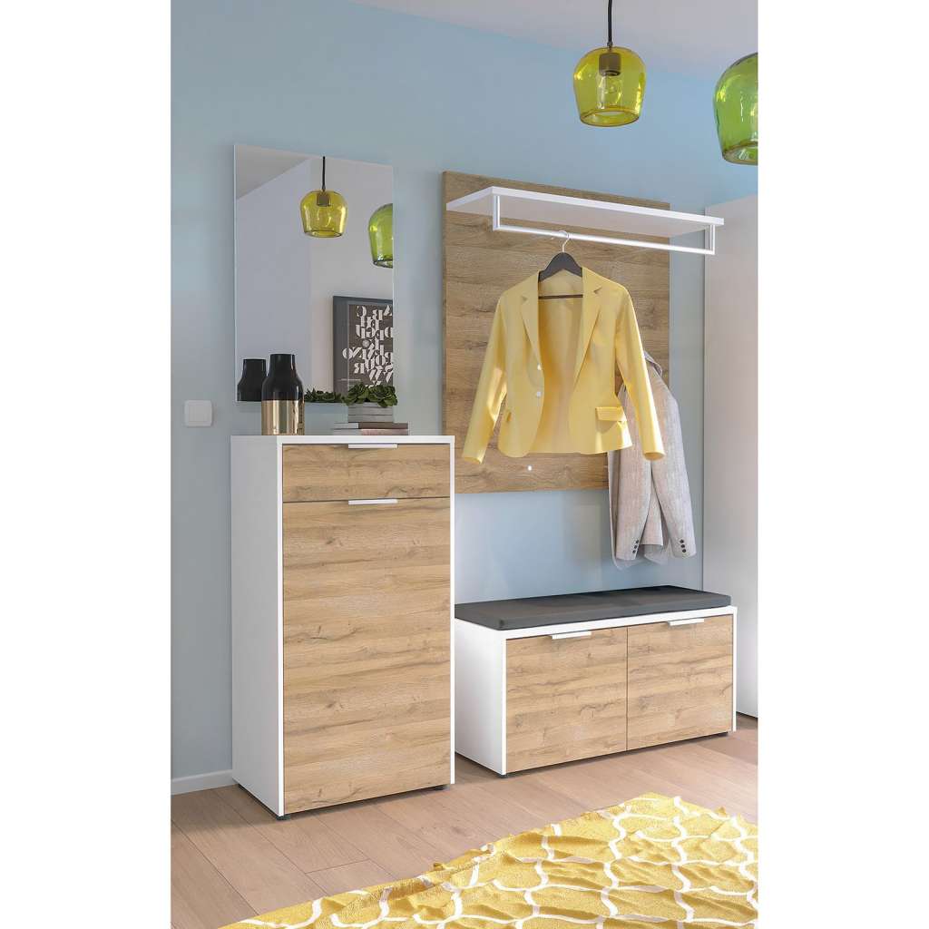 home24 Garderobenset Linz II (4-teilig)