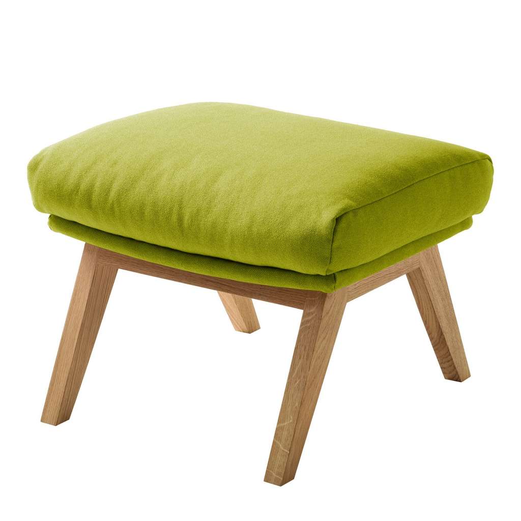 home24 Polsterhocker Garbo I Webstoff