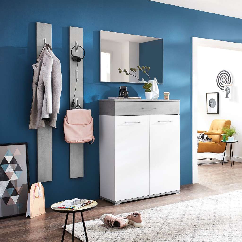 home24 Garderobenset Nerola II (4-teilig)