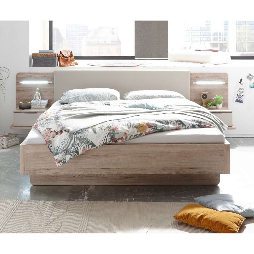 home24 Bettanlage Tomina (3-teilig)
