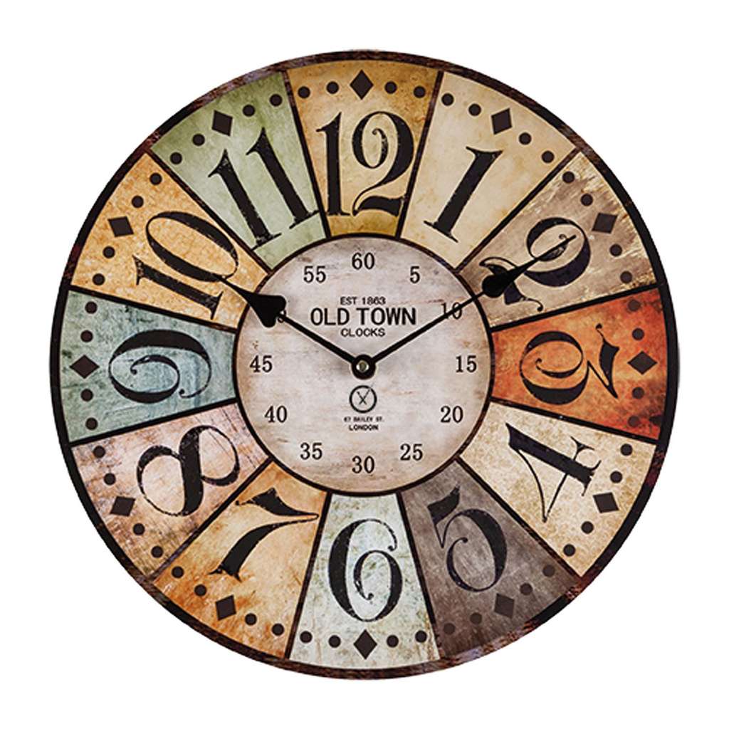 home24 Wanduhr Old Town Arabic
