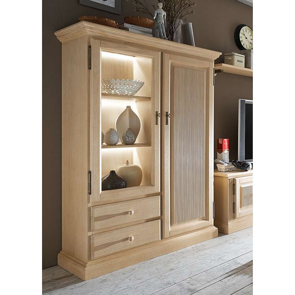home24 Vitrinenschrank Breddin III