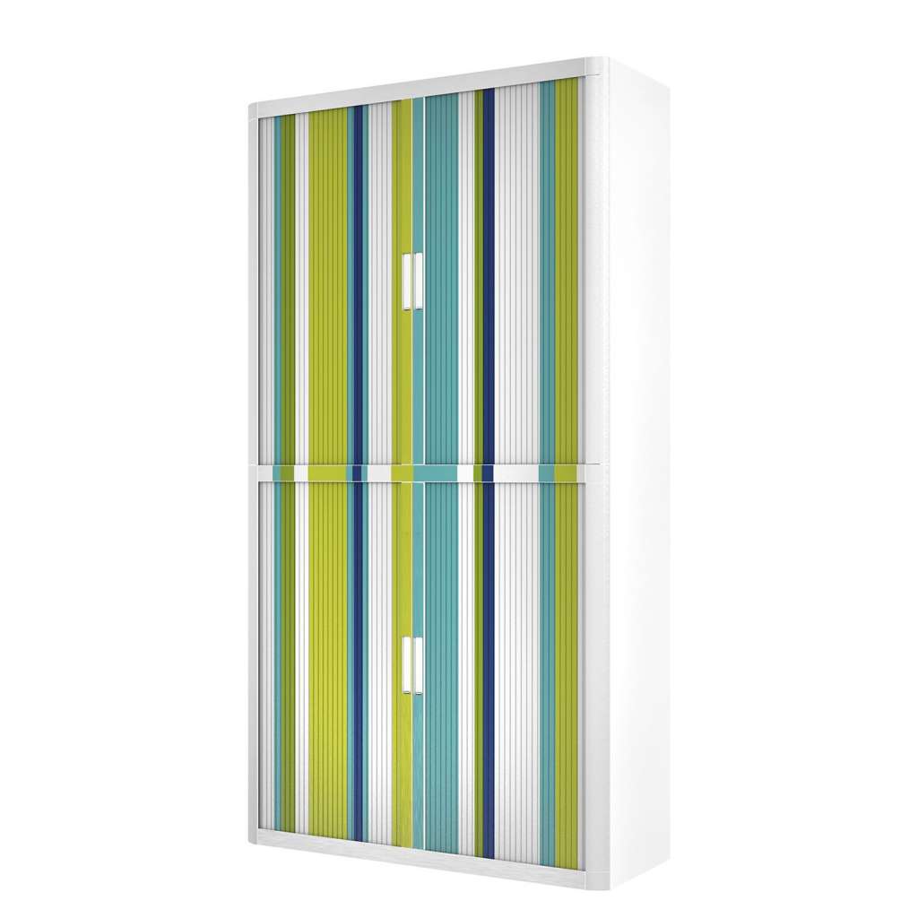 home24 Rollladenschrank easyOffice Rayures