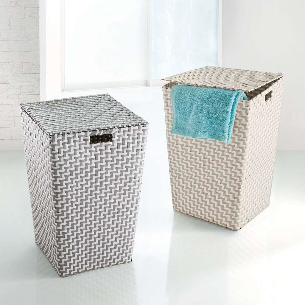 home24 Waeschesammler Double Laundry Box