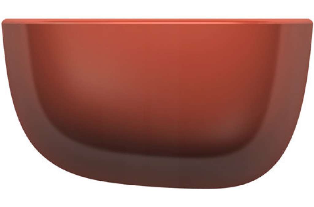 Vitra - Corniches Wandablage - klein - orange - indoor