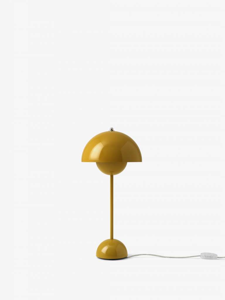andTRADITION - FlowerPot VP3 Tischleuchte - graubeige - indoor