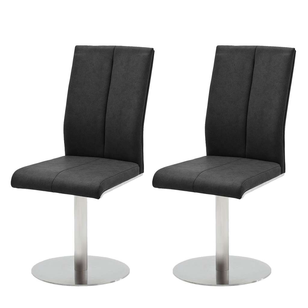 home24 Drehstuhl Sayreville (2er-Set)