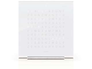 Biegert&Funk - Qlocktwo touch - deutsch - Wecker - weiß - indoor