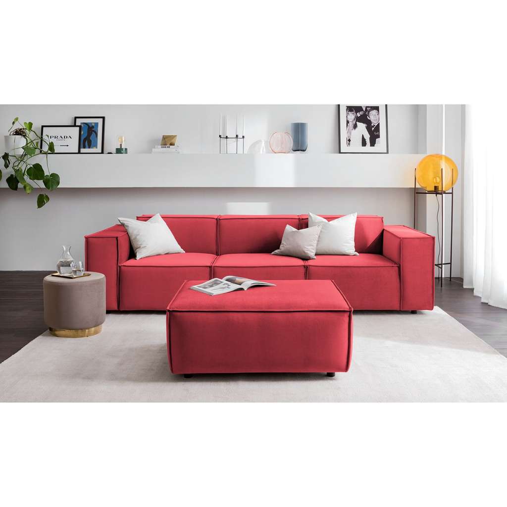 home24 Polsterhocker Kinx III