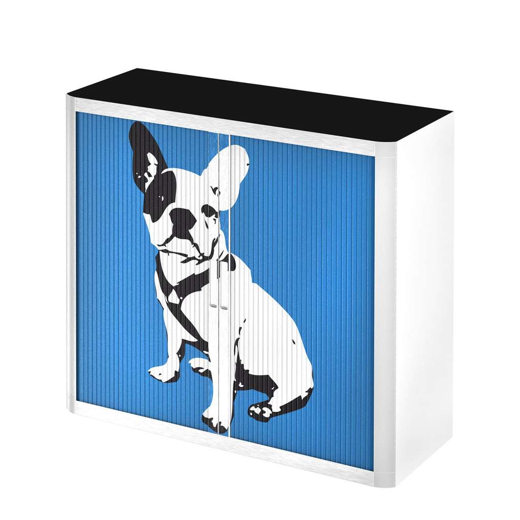 home24 Rollladenschrank easyOffice Pop Art Dog