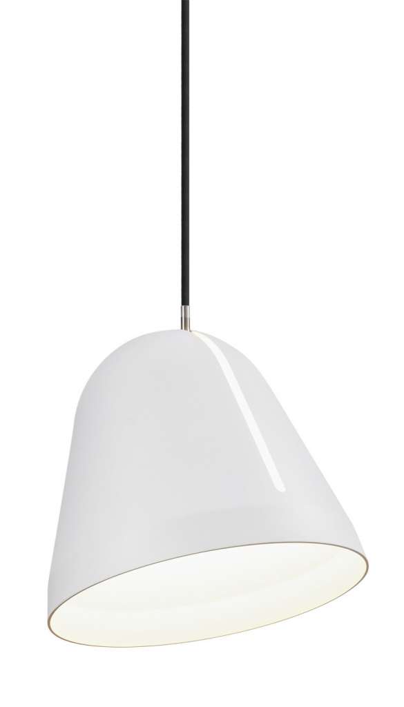 Nyta - Tilt Hängeleuchte - weiß - Kabel schwarz 3m - indoor