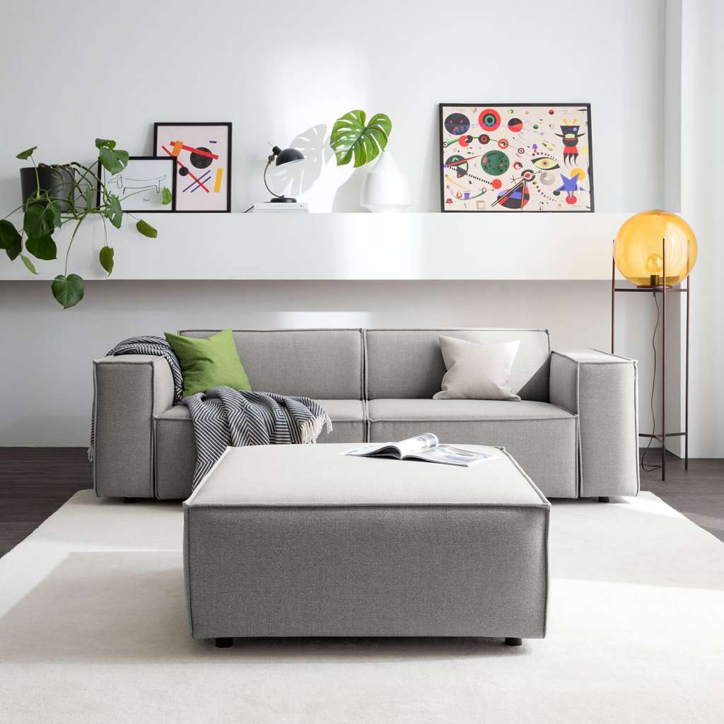 home24 Polsterhocker Kinx II