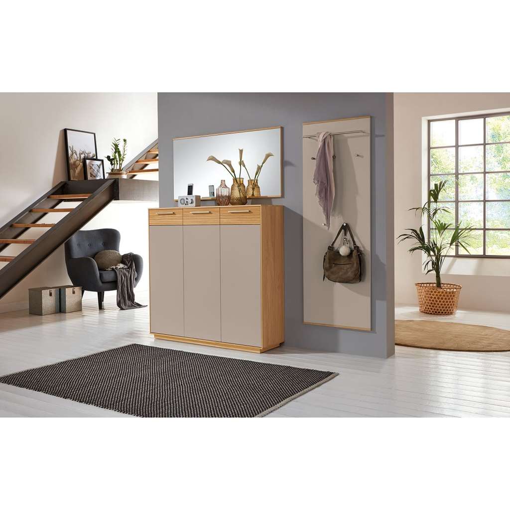 home24 Garderobenset Loveno II (3-teilig)