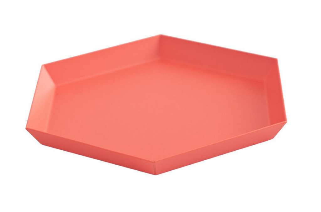 HAY - Tablett Kaleido S - rot - indoor