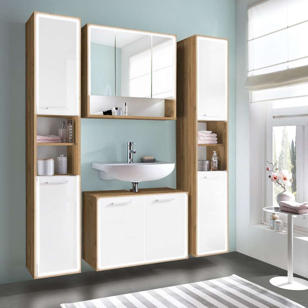 home24 Spiegelschrank Bioul