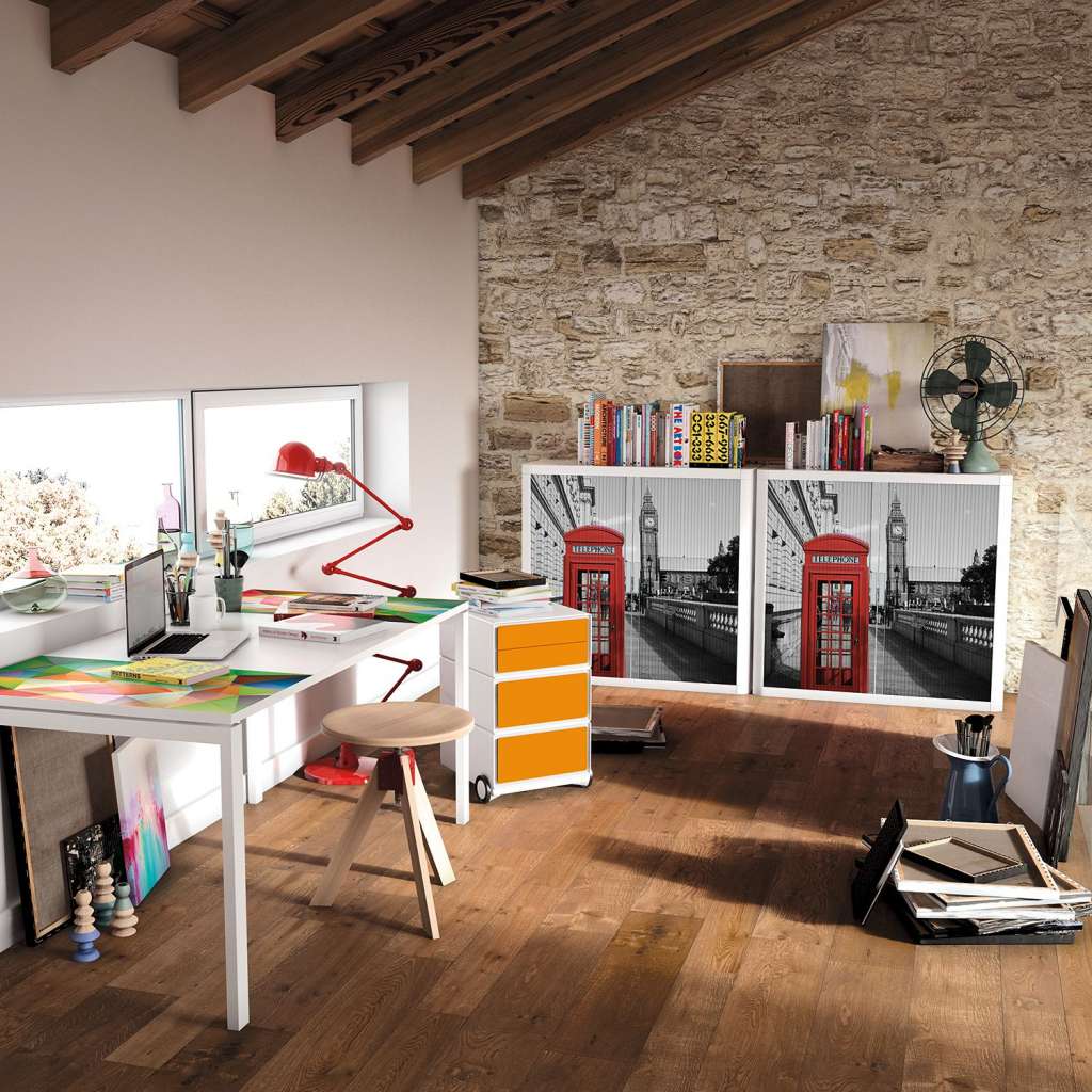 home24 Rollladenschrank easyOffice London III