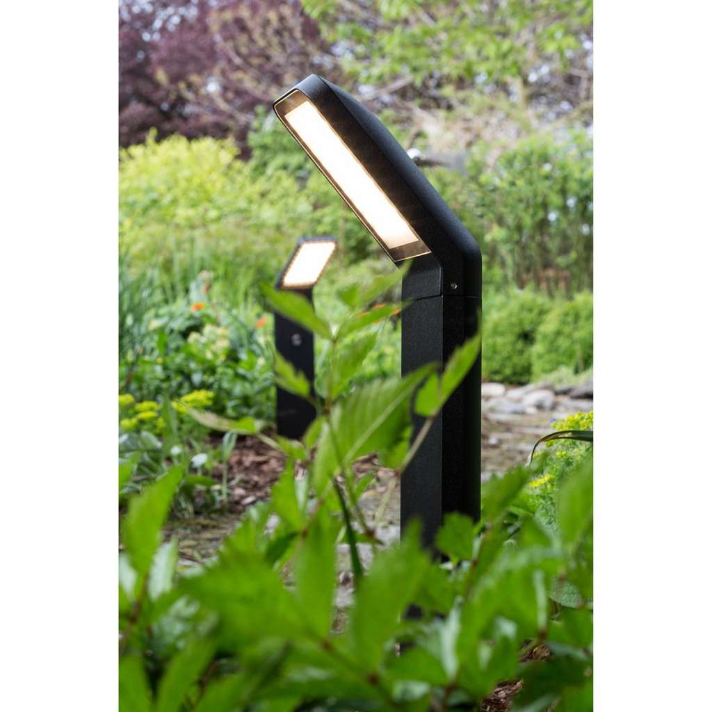 home24 LED-Wegeleuchte Panel Crest I