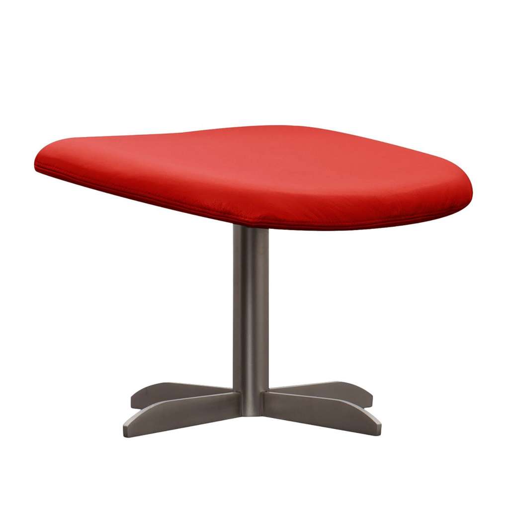 home24 Polsterhocker Houston Echtleder