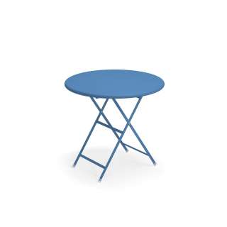 Emu - Arc En Ciel Klapptisch - rund - marineblau - outdoor