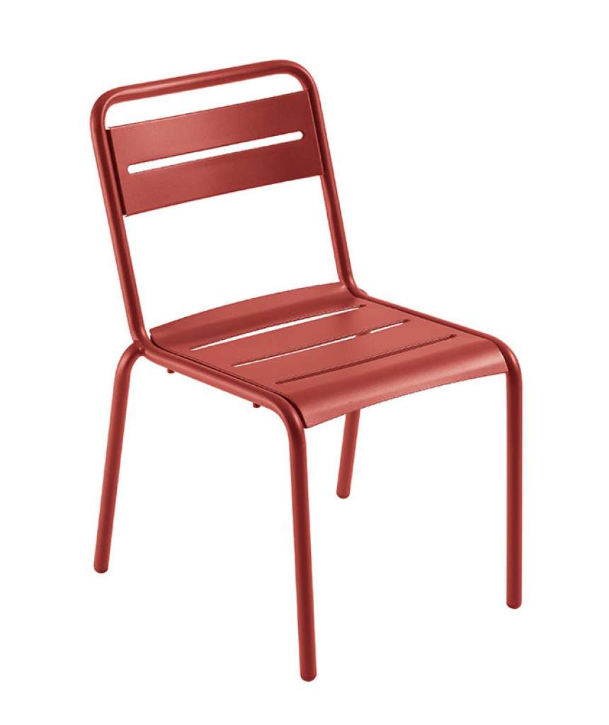 Emu - Stuhl Star - scharlachrot - outdoor