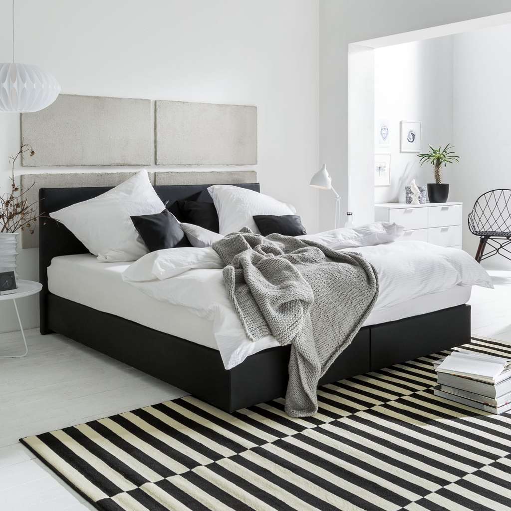 home24 Boxspringbett Ramona VI Kunstleder