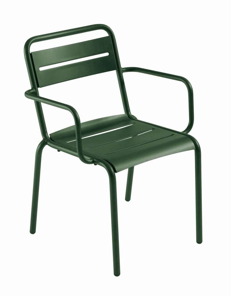 Emu - Star Armlehnstuhl - dunkelgrün - outdoor
