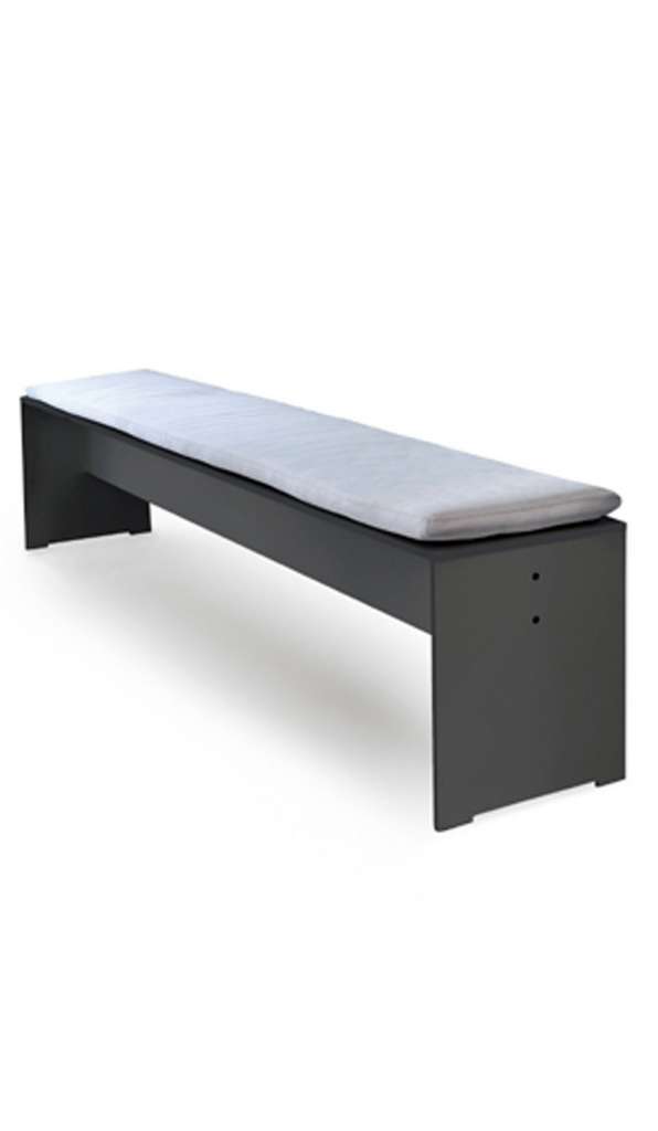 Conmoto - Auflage Riva L - 216x35 - anthrazit - outdoor