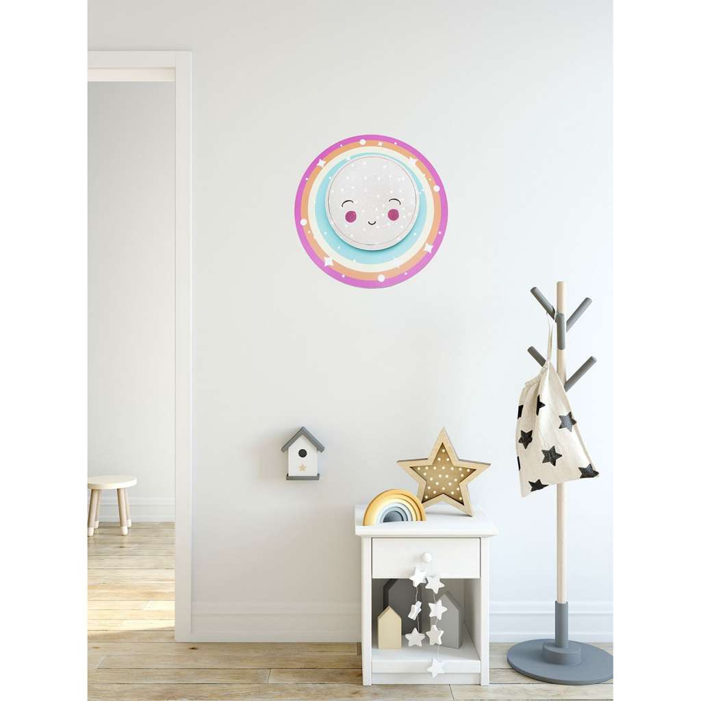 home24 LED-Deckenleuchte Rainbow