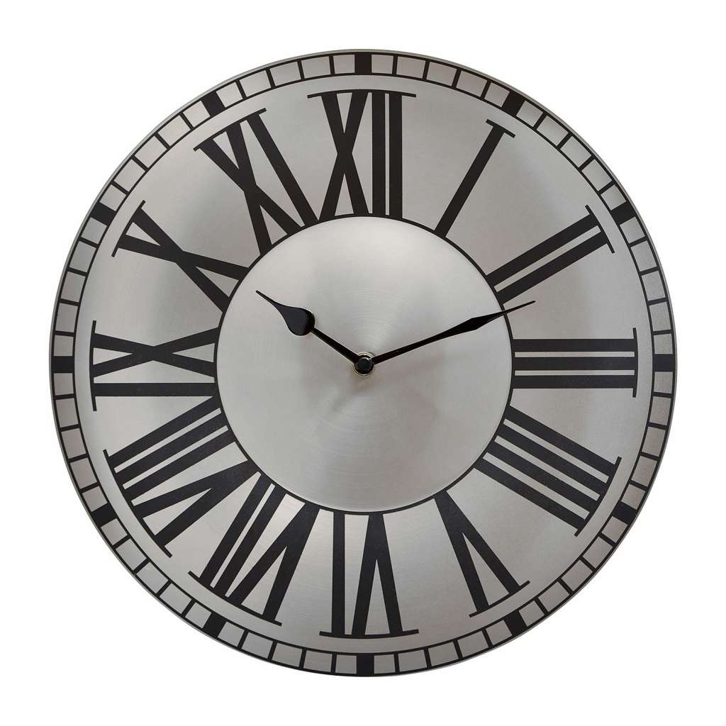 home24 Wanduhr Bordeaux