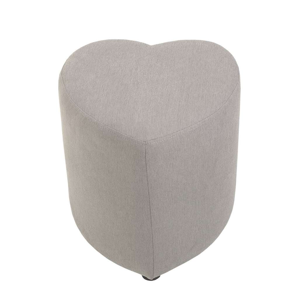 home24 Polsterhocker Lovelie Webstoff