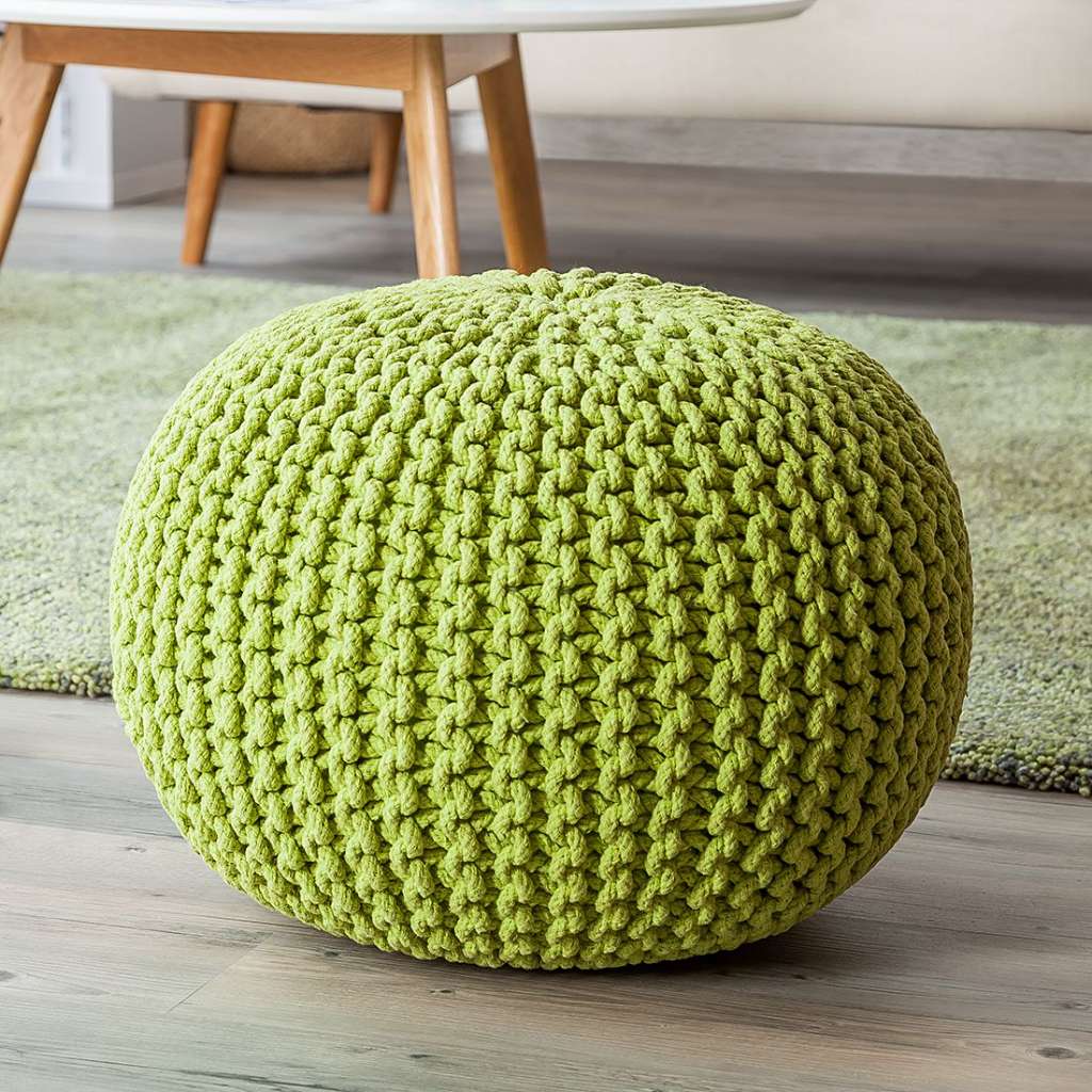 home24 Strickpouf Stockholm