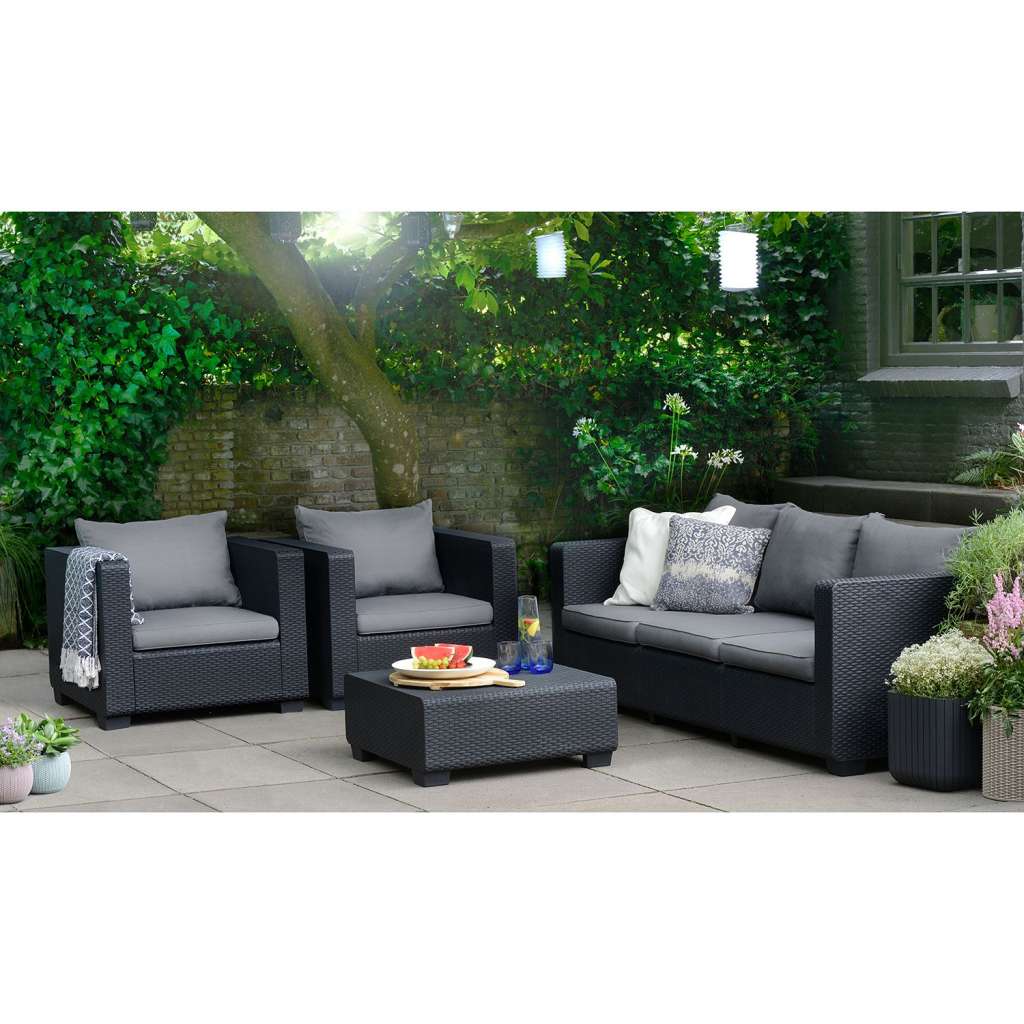 home24 Loungegruppe Burano (4-teilig)