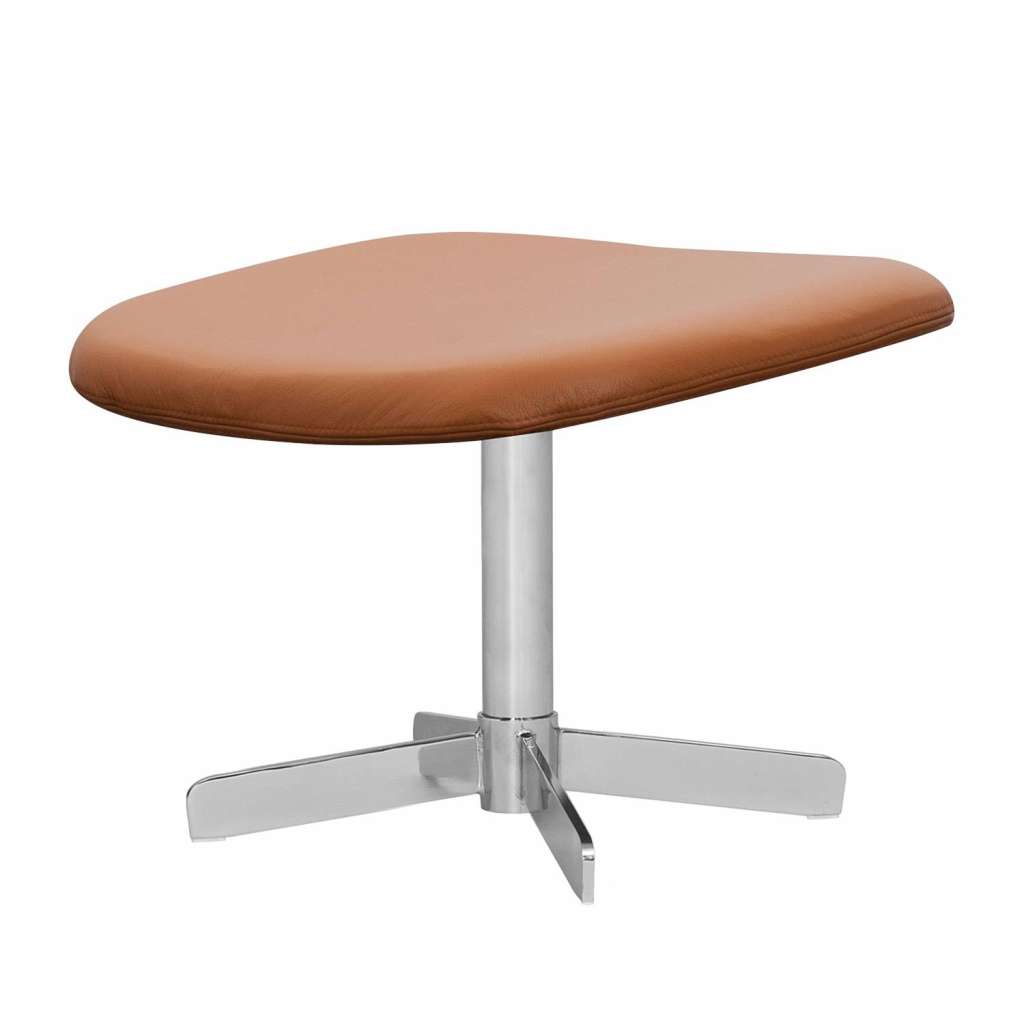 home24 Polsterhocker Houston Echtleder