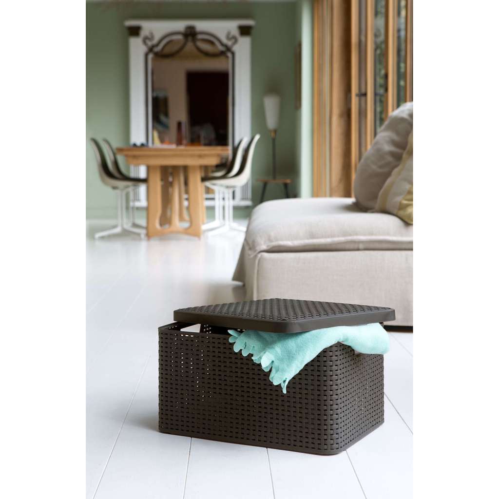 home24 Aufbewahrungsbox Zilzie M (3er-Set)
